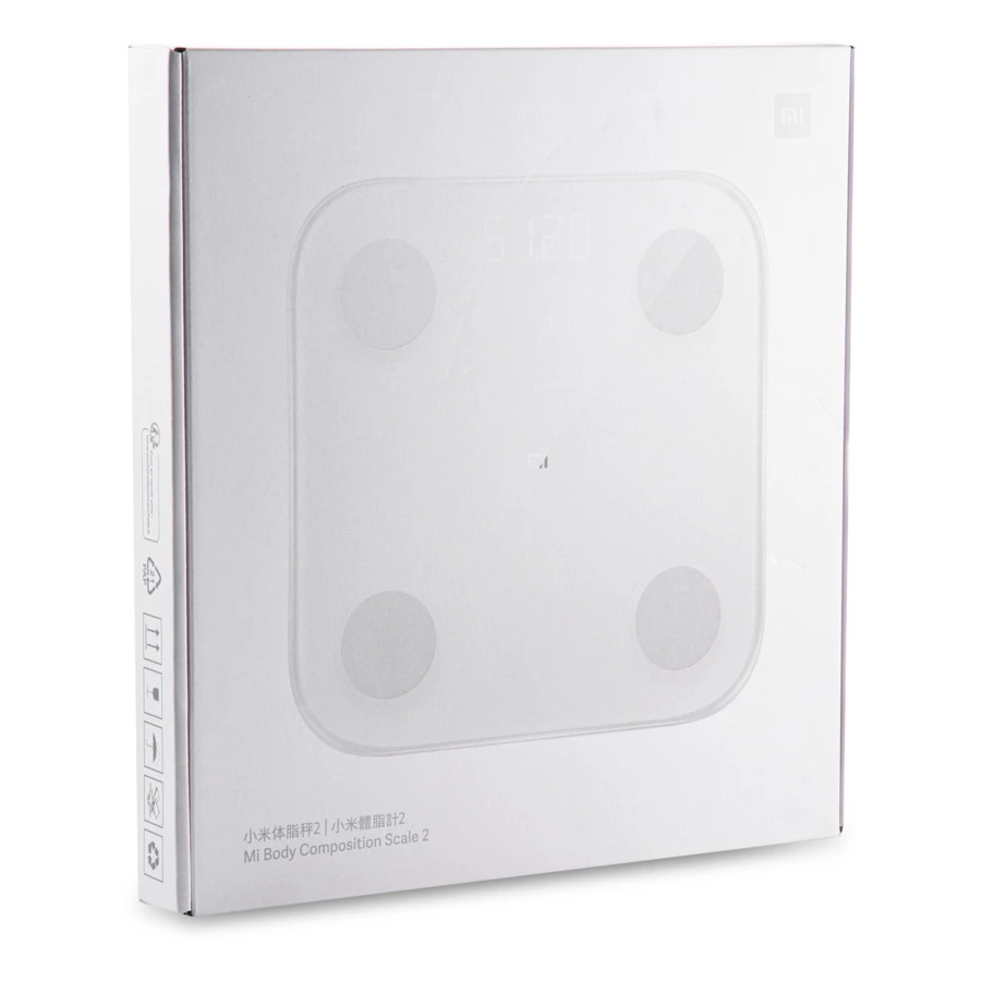 Весы напольные Xiaomi Mi Body Composition Scale 2 XMTZC05HM, белые, п/к