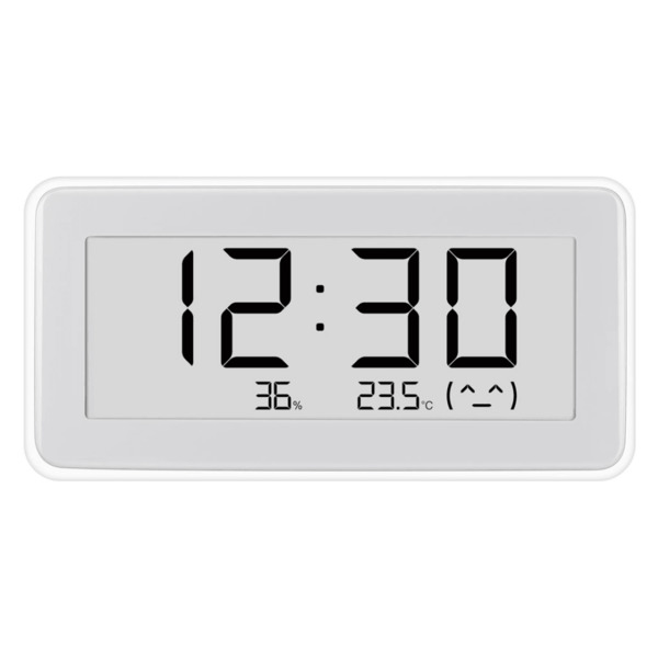 Часы термогигрометр Xiaomi Temperature and Humidity Monitor Clock LYWSD02MMC, белые, п/к