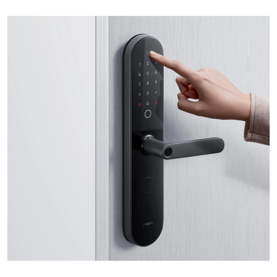 Замок дверной умный Aqara AQARA Door lock N100 ZNMS16LM, черный