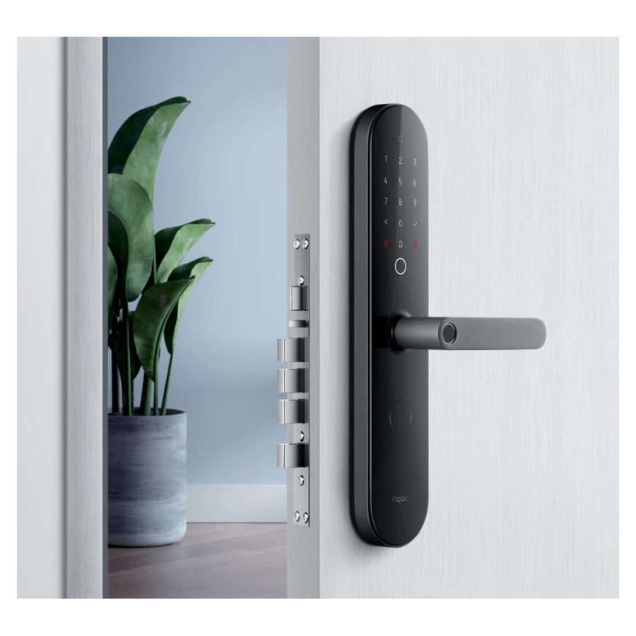 Замок дверной умный Aqara AQARA Door lock N100 ZNMS16LM, черный