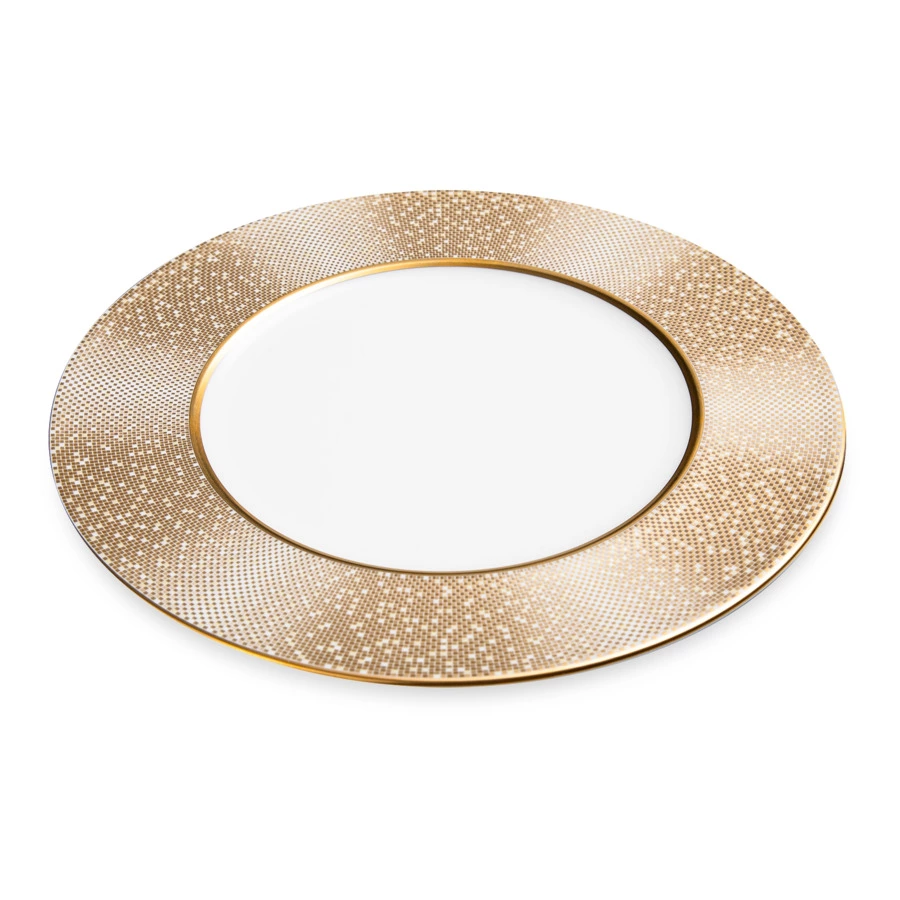 Сервиз столовый Narumi Золотая пыль на 6 персон 20 предметов, фарфор костяной