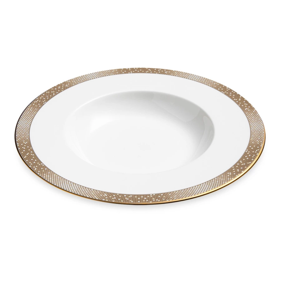 Сервиз столовый Narumi Золотая пыль на 6 персон 20 предметов, фарфор костяной