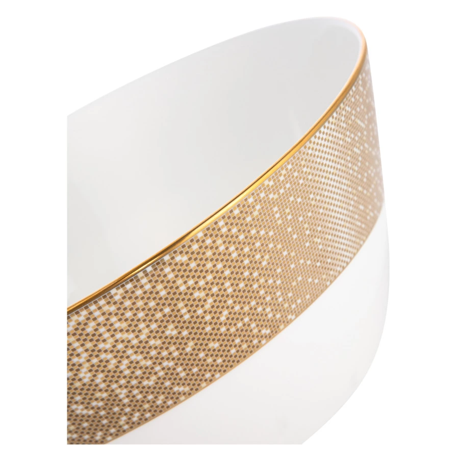 Сервиз столовый Narumi Золотая пыль на 6 персон 20 предметов, фарфор костяной