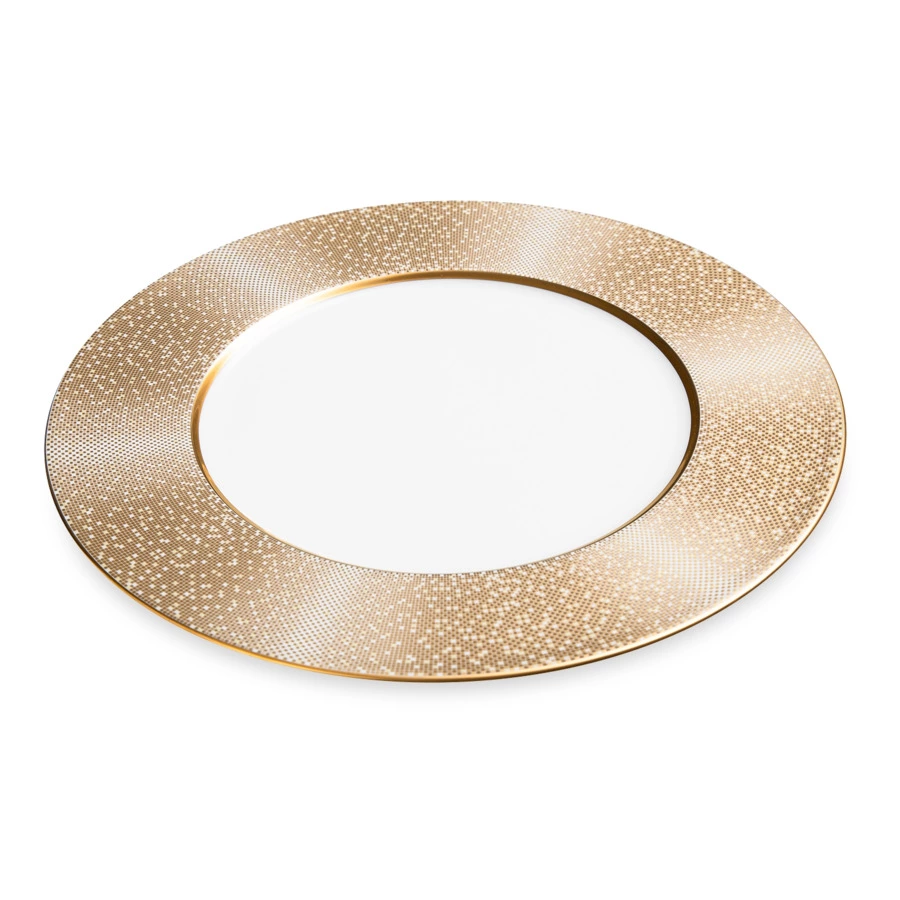 Сервиз столовый Narumi Золотая пыль на 6 персон 20 предметов, фарфор костяной