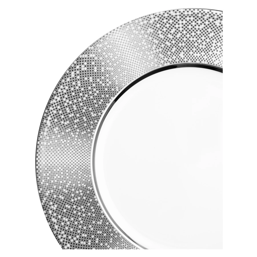 Сервиз столовый Narumi Платиновая пыль на 6 персон 20 предметов, фарфор костяной