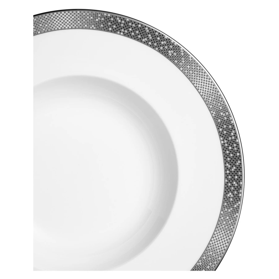 Сервиз столовый Narumi Платиновая пыль на 6 персон 20 предметов, фарфор костяной