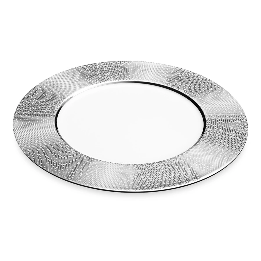 Сервиз столовый Narumi Платиновая пыль на 6 персон 20 предметов, фарфор костяной