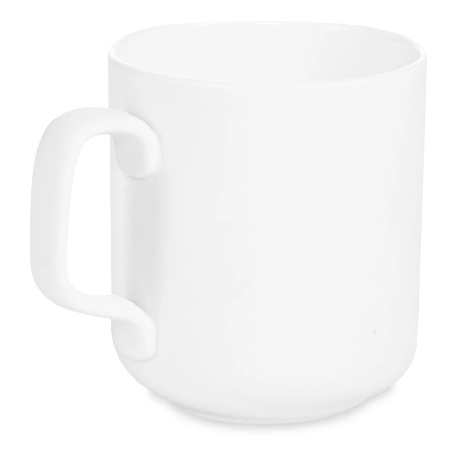 Кружка Narumi 330 мл, фарфор костяной, белая матовая
