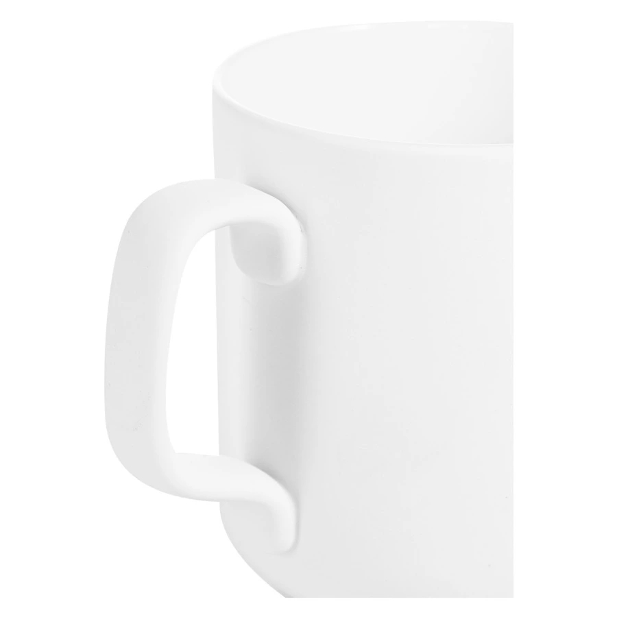 Кружка Narumi 330 мл, фарфор костяной, белая матовая