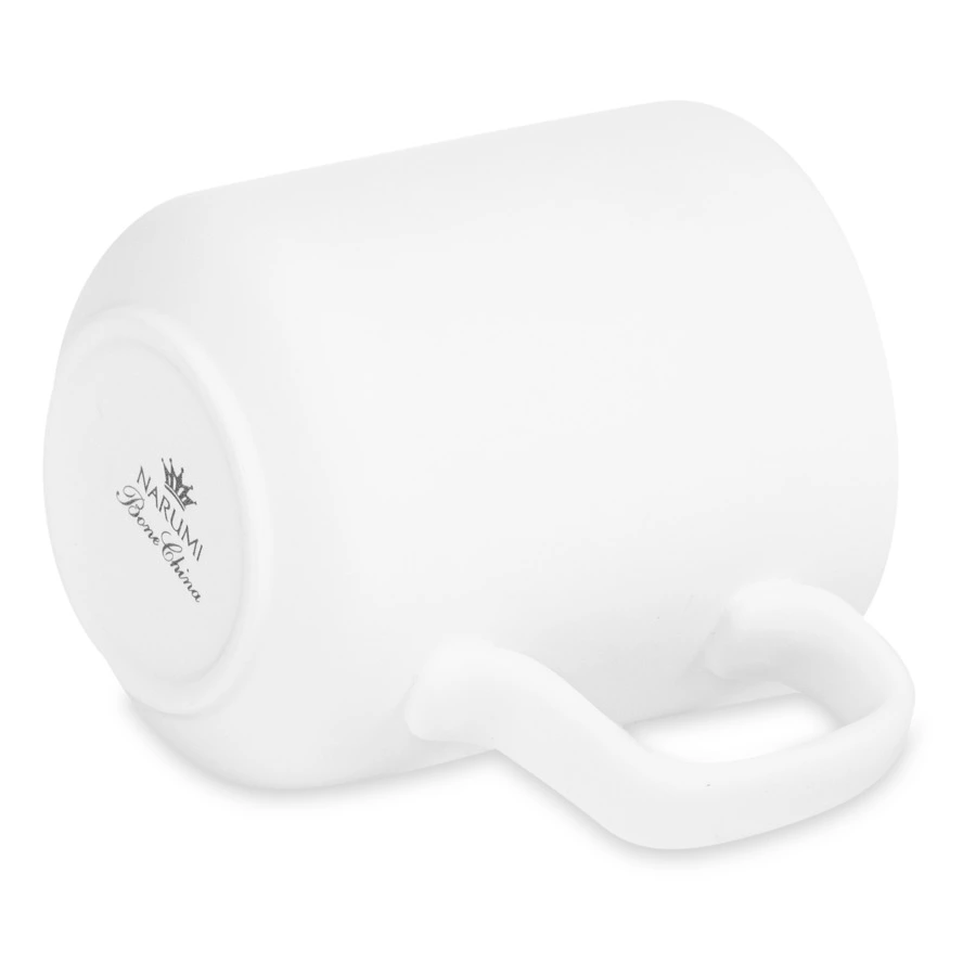 Кружка Narumi 330 мл, фарфор костяной, белая матовая