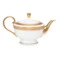 Чайник Narumi Золотая монета 940 мл, фарфор костяной