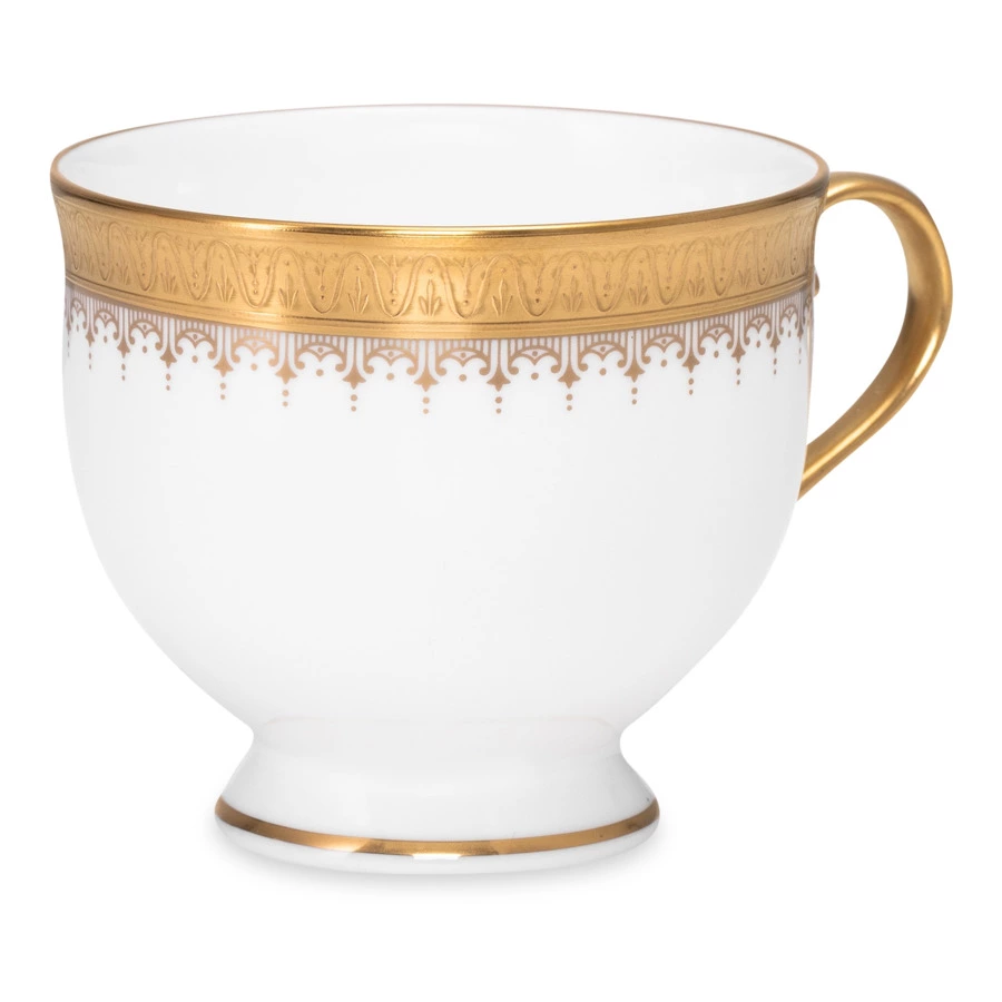 Сервиз чайный Narumi Золотая монета на 6 персон 21 предмет, фарфор костяной