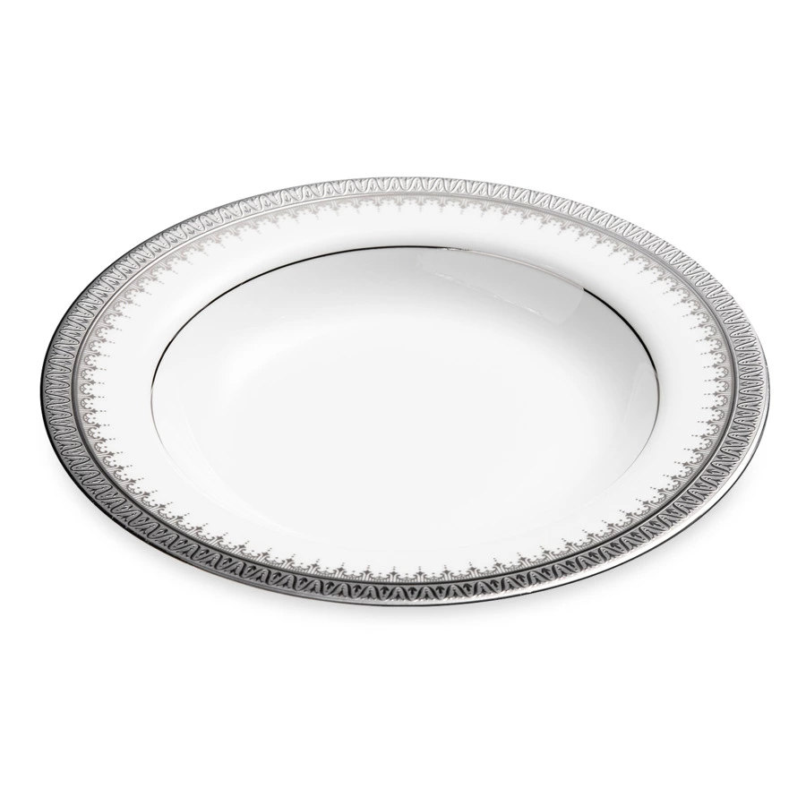 Сервиз столовый Narumi Платиновая монета на 6 персон 20 предметов, фарфор костяной