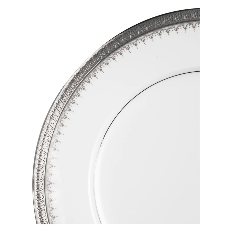 Сервиз столовый Narumi Платиновая монета на 6 персон 20 предметов, фарфор костяной