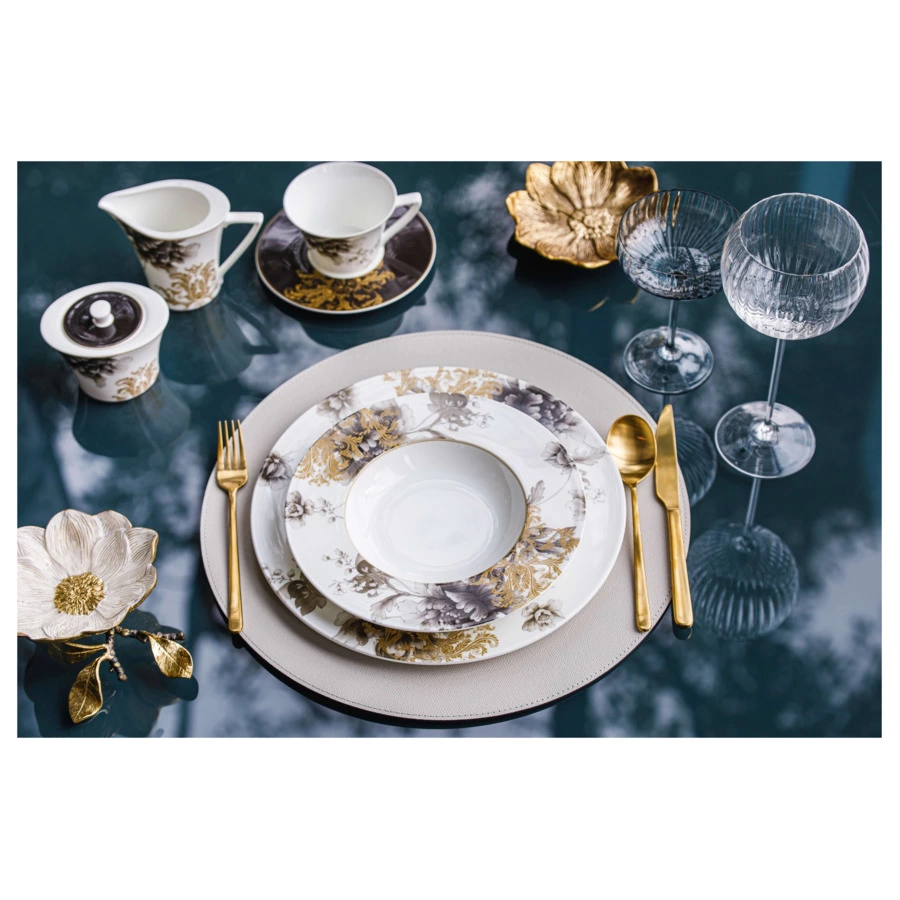 Салатник порционный Narumi Виктория 14 см, фарфор костяной