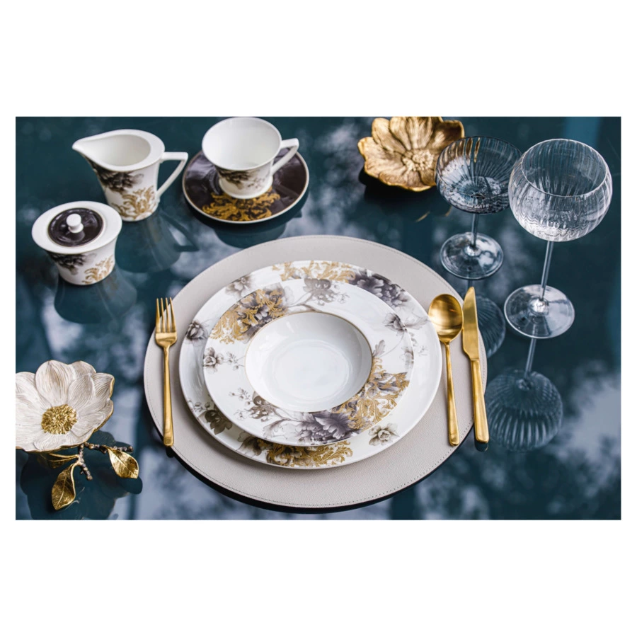 Сервиз столовый Narumi Виктория на 6 персон 20 предметов, фарфор костяной