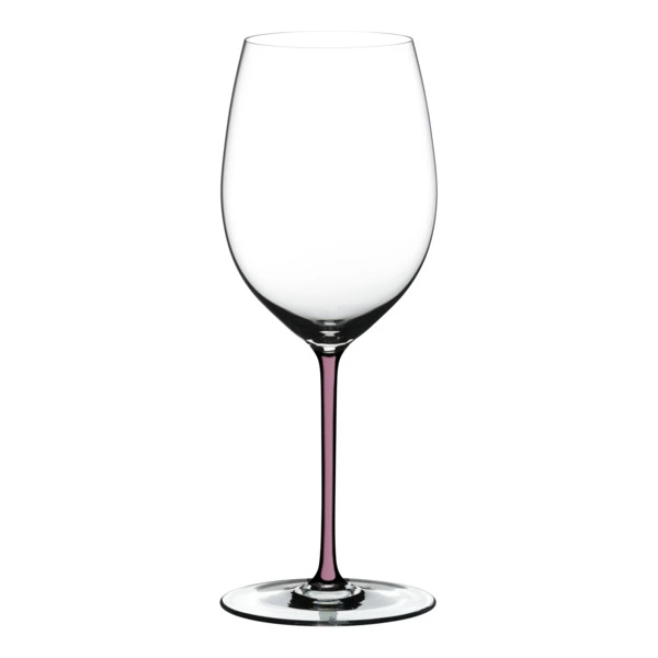 Бокал для красного вина Riedel Fatto a Mano Cabernet/Merlot 625 мл, лиловая ножка, ручная работа
