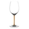 Бокал для красного вина Riedel Fatto a Mano Cabernet/Merlot 709 мл, оранжевая ножка, ручная работа