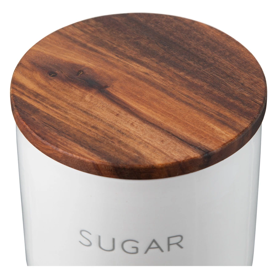 Банка для хранения сахара Smart Solutions 400 мл, белая, керамика-sale