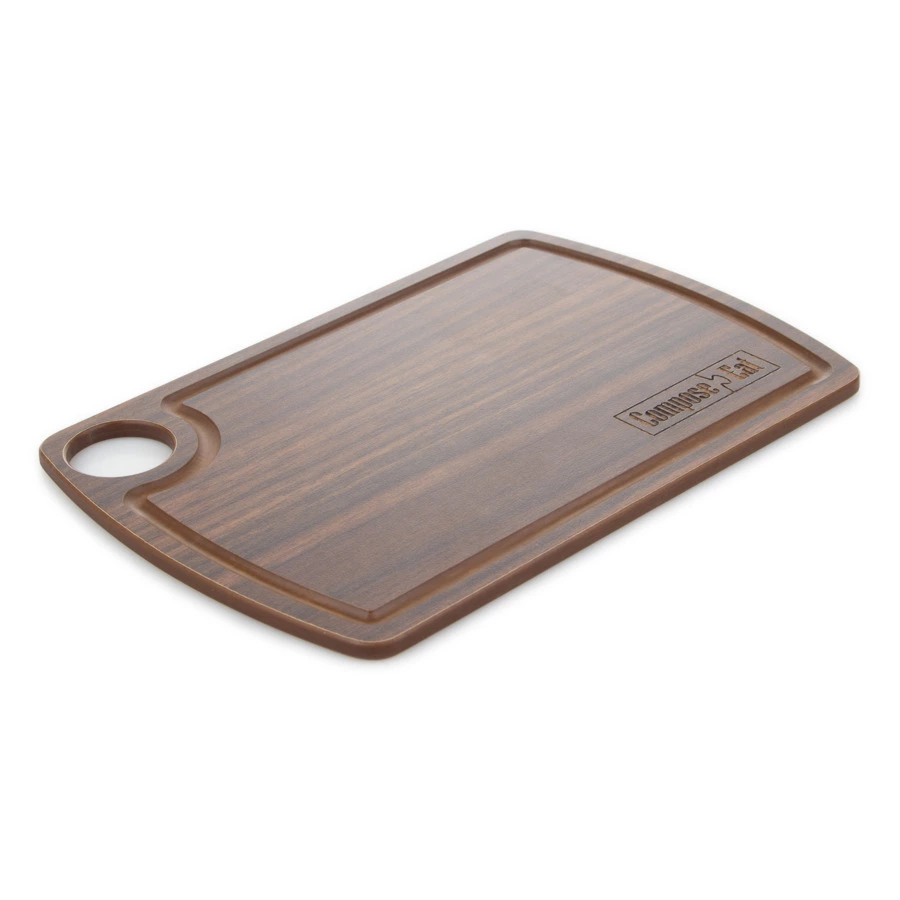 Доска разделочная ComposeEat Fashion 22х15 см, композит, орех