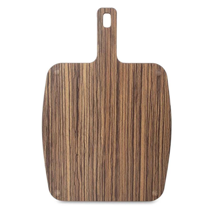 Доска разделочная ComposeEat Fashion 36х25 см, композит, зебрано натуральный