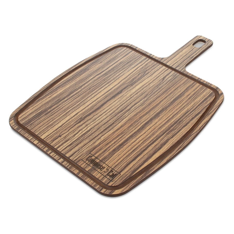 Доска разделочная ComposeEat Fashion 36х25 см, композит, зебрано натуральный