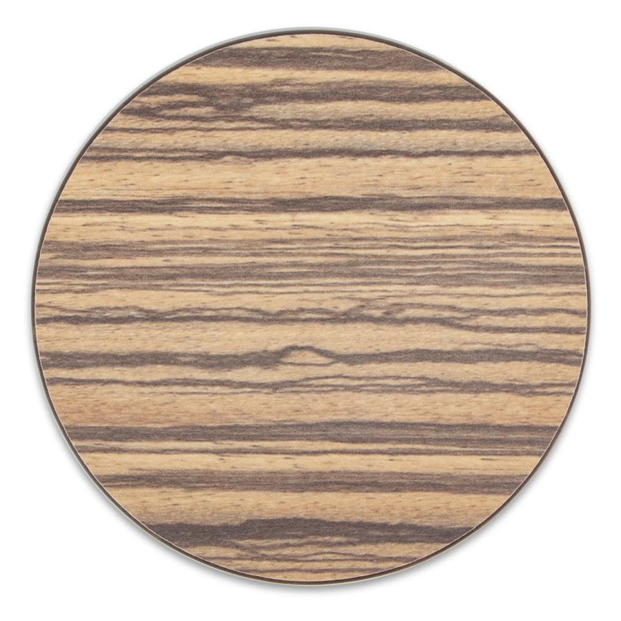 Подставка под кружку ComposeEat Fashion Бирдекель 9,5 см, композит, зебрано натуральный