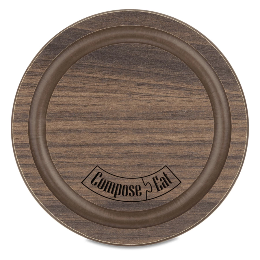 Подставка под кружку ComposeEat Fashion Бирдекель 9,5 см, композит, орех