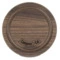 Подставка под кружку ComposeEat Fashion Бирдекель 9,5 см, композит, орех