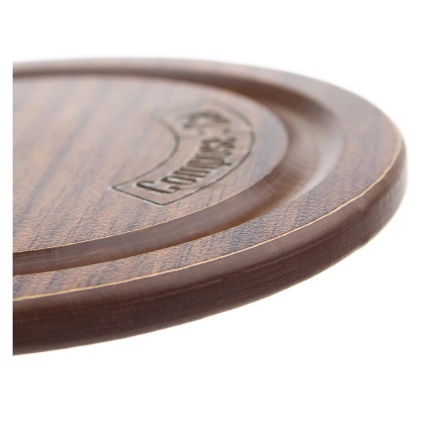 Подставка под кружку ComposeEat Fashion Бирдекель 9,5 см, композит, орех