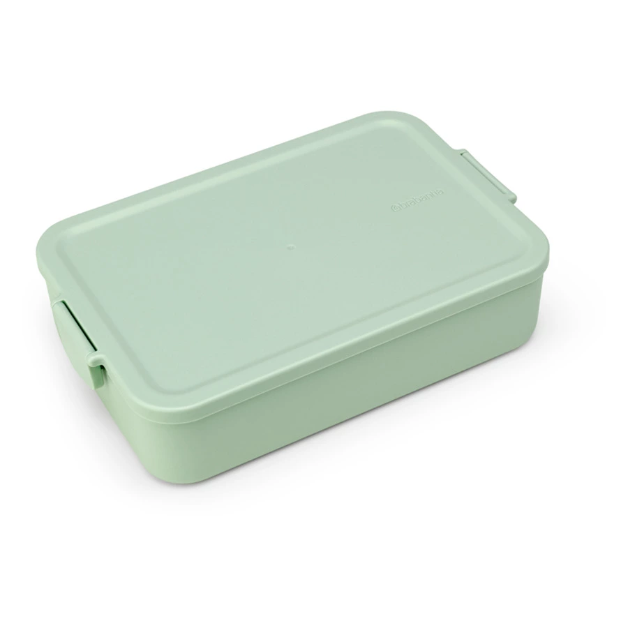 Ланч-бокс бенто Brabantia Make&Take 2 л, 16,7х25,5х6,2 см, пластик, мятно-голубой