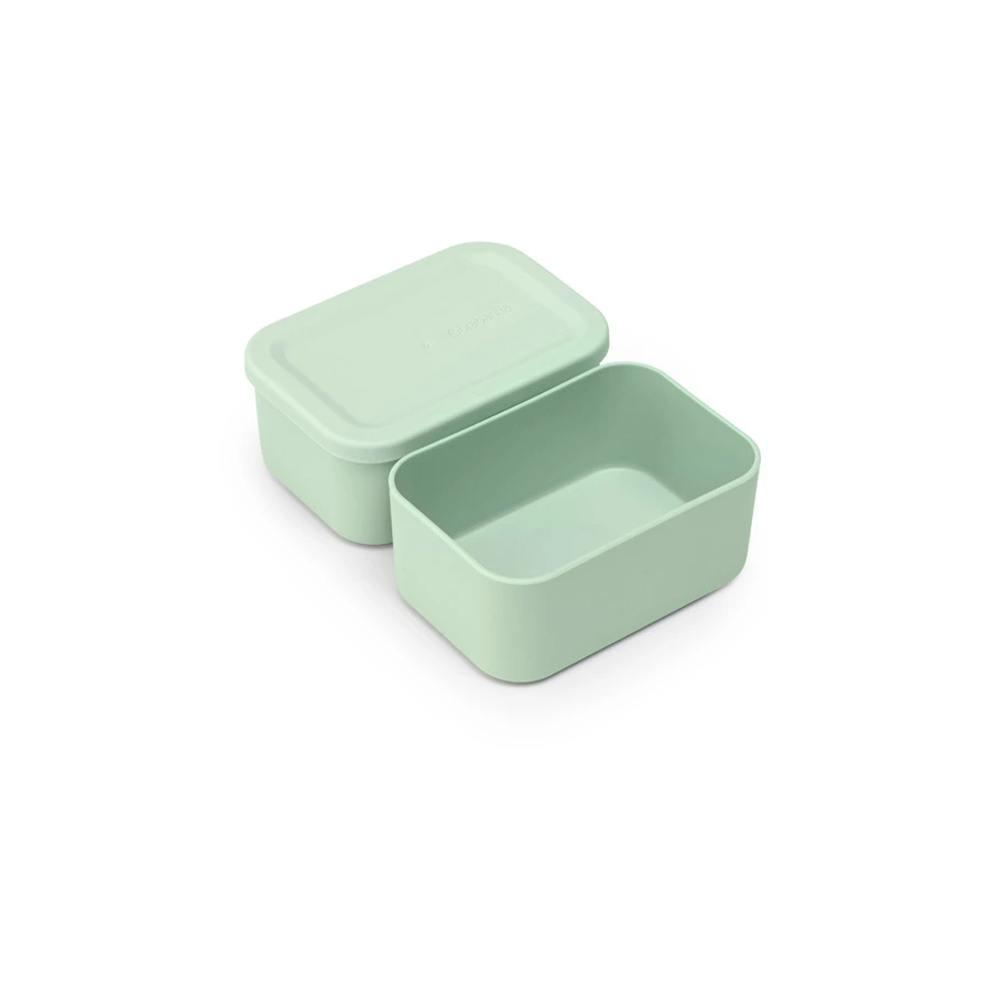 Ланч-бокс бенто Brabantia Make&Take 2 л, 16,7х25,5х6,2 см, пластик, мятно-голубой