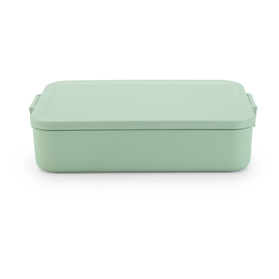 Ланч-бокс бенто Brabantia Make&Take 2 л, 16,7х25,5х6,2 см, пластик, мятно-голубой