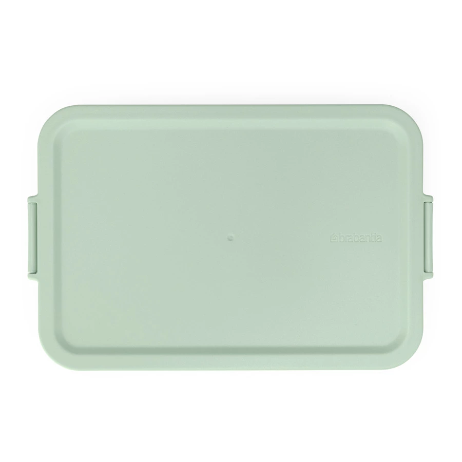 Ланч-бокс бенто Brabantia Make&Take 2 л, 16,7х25,5х6,2 см, пластик, мятно-голубой