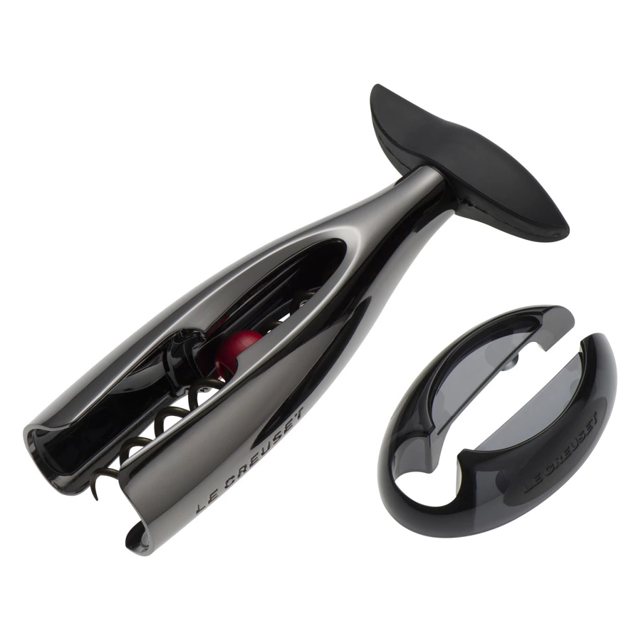 Набор из штопора и обрезателя фольги Le Creuset GS-300, сталь нержавеющая, черный-sale