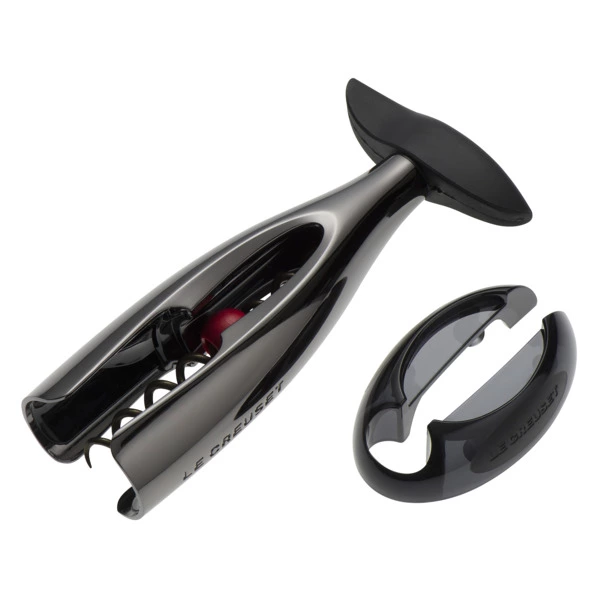 Набор из штопора и обрезателя фольги Le Creuset GS-300, сталь нержавеющая, черный-sale