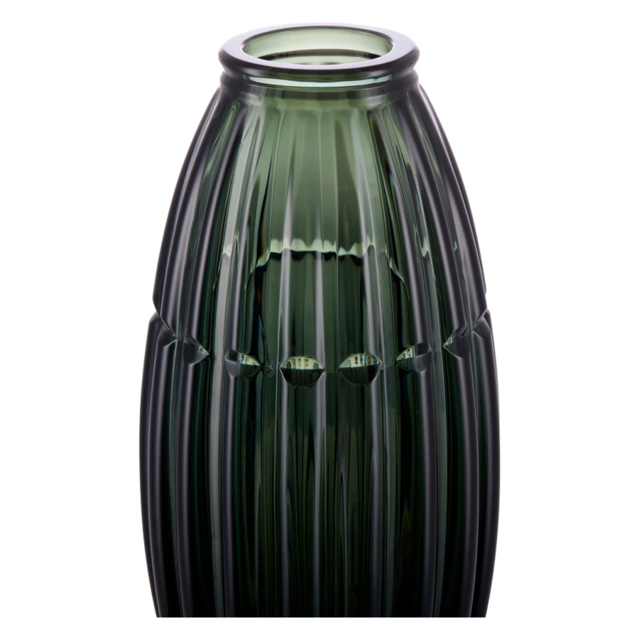 Ваза декоративная ГХЗ Гальярда с алмазной гранью 46,5 см, хрусталь