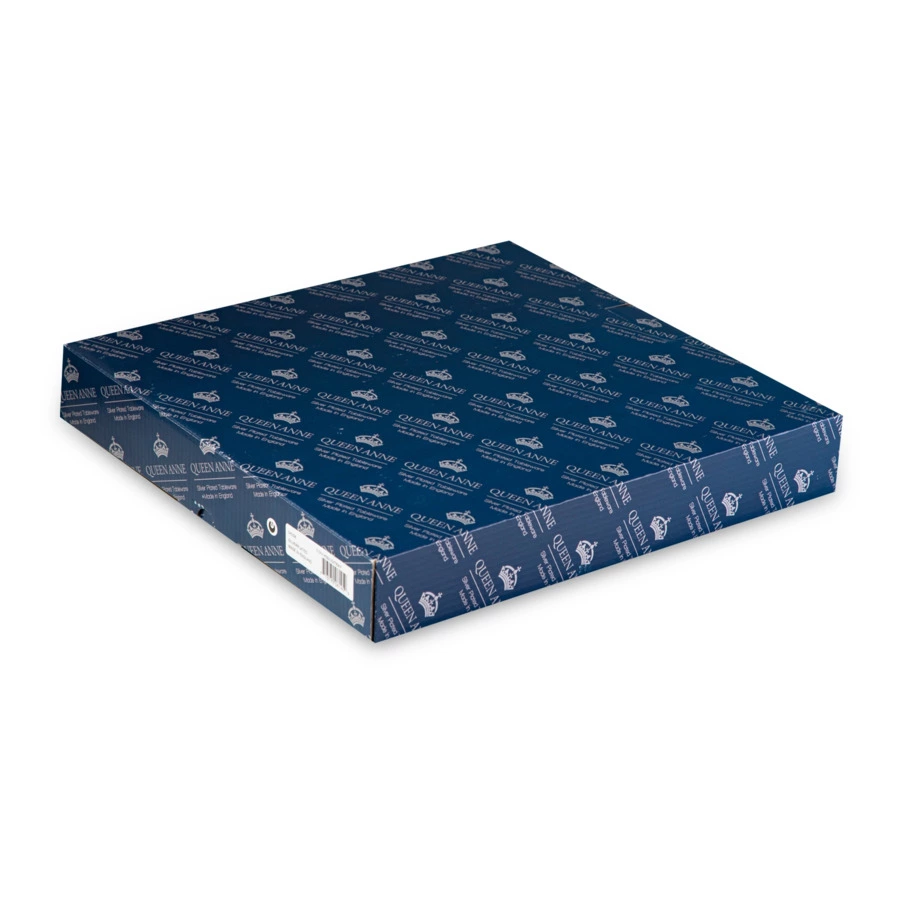 Менажница 5 секций на подносе Queen Anne Чиппендейл 31,5 см, посеребрение