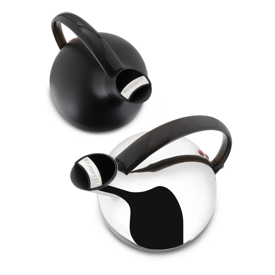 Чайник электрический Bugatti Giulietta 1,2 л, сталь нержавеющая, черный, п/к