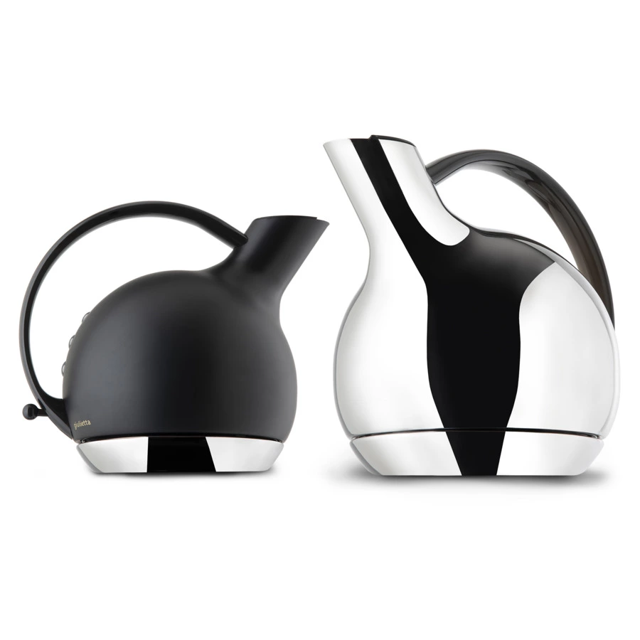 Чайник электрический Bugatti Giulietta 1,2 л, сталь нержавеющая, черный, п/к