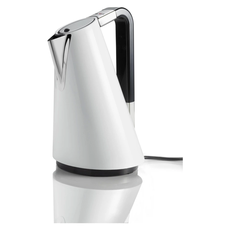 Чайник электрический Bugatti Vera easy 1,7 л, сталь нержавеющая, белый, п/к