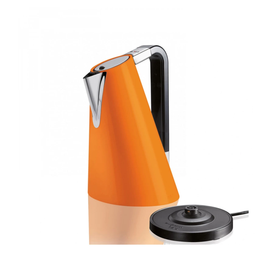 Чайник электрический Bugatti Vera easy 1,7 л, сталь нержавеющая, оранжевый, п/к