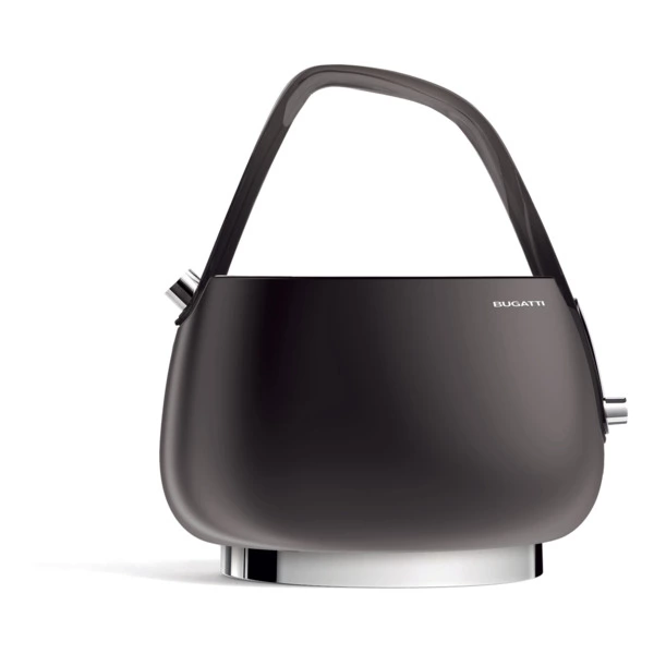 Чайник электрический Bugatti Jackie 1,2 л, сталь нержавеющая, черный матовый, п/к