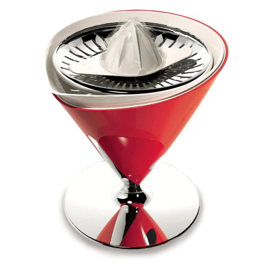 Соковыжималка для цитрусовых Bugatti Vita 0,6 л, сталь нержавеющая, красная, п/к