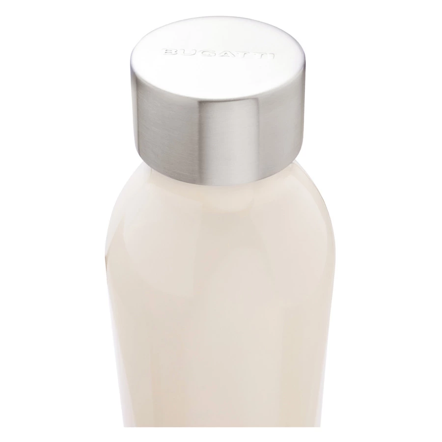 Термос с крышкой Bugatti Twin 350 мл, сталь нержавеющая, кремовый, п/к