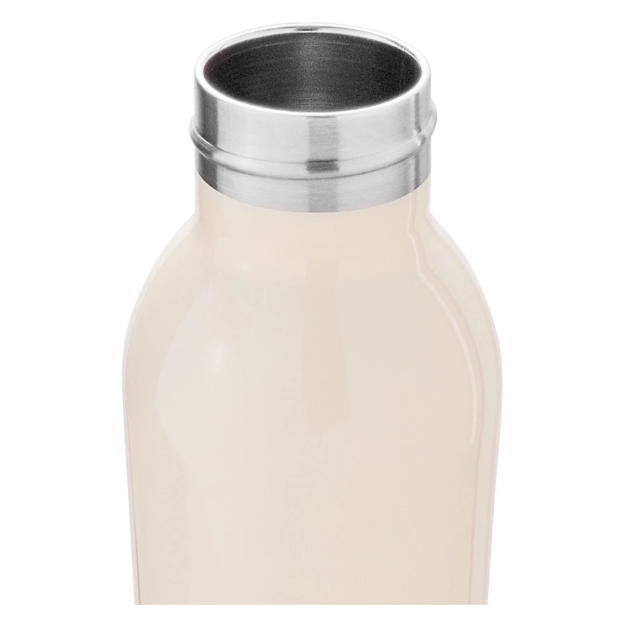 Термос с крышкой Bugatti Twin 350 мл, сталь нержавеющая, кремовый, п/к