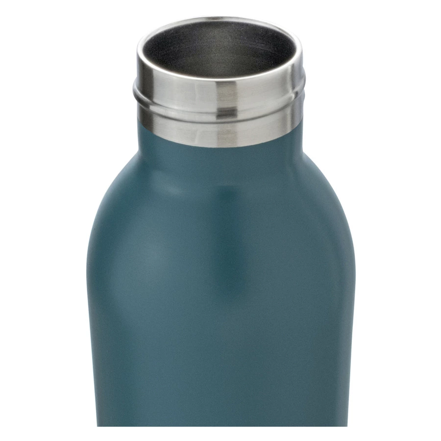 Термос с крышкой Bugatti Twin 350 мл, сталь нержавеющая, бирюзово-голубой, п/к