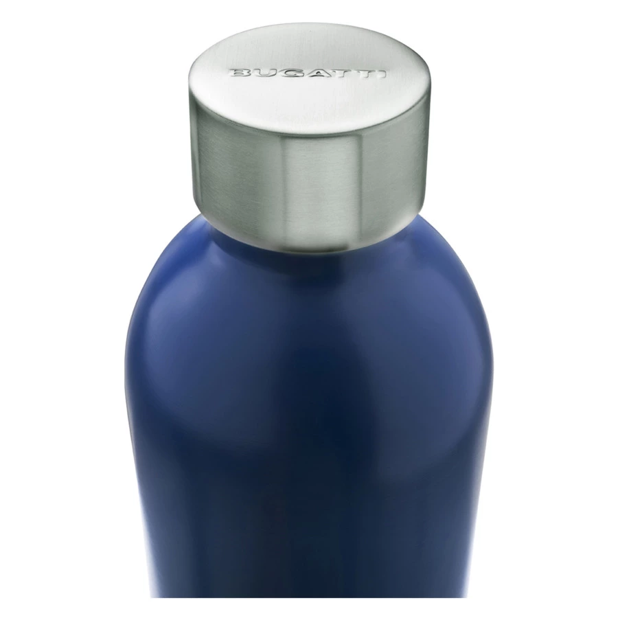 Термос с крышкой Bugatti Twin 800 мл, сталь нержавеющая, синий, п/к