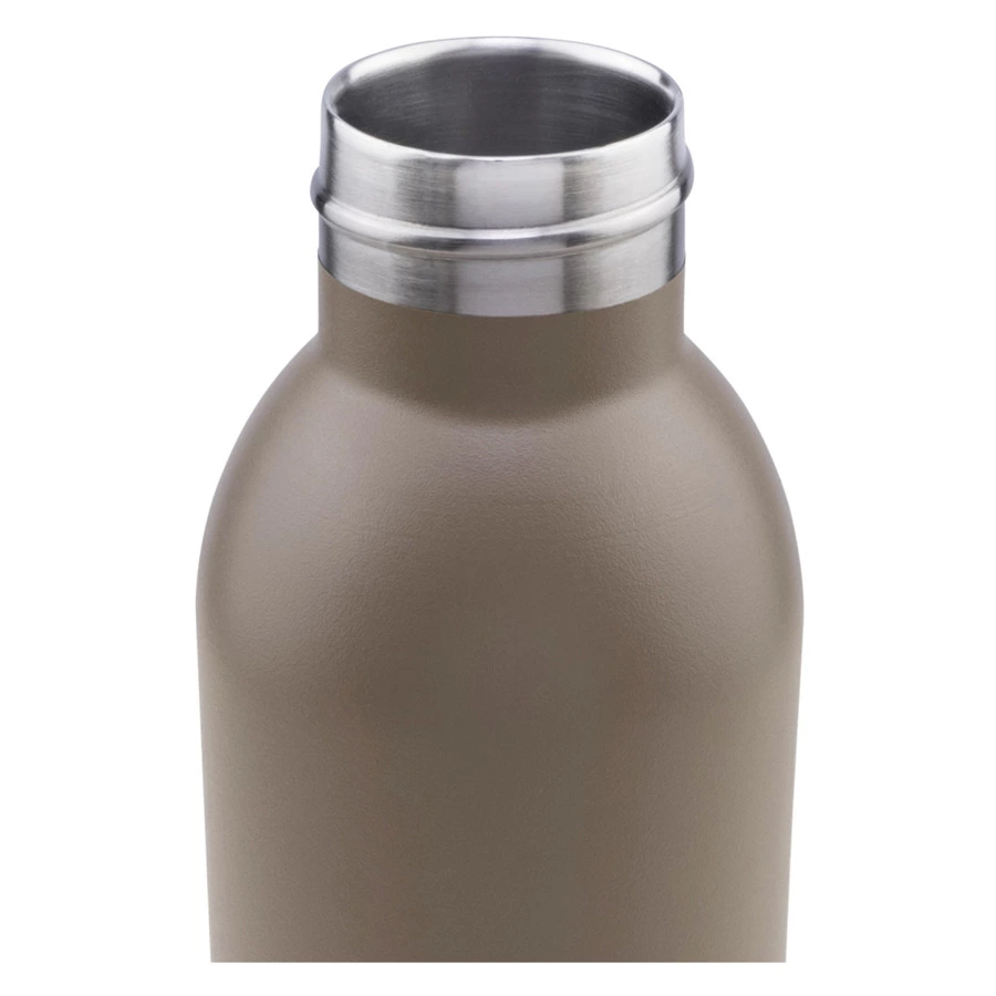 Термос с крышкой Bugatti Twin 350 мл, сталь нержавеющая, коричневый, п/к