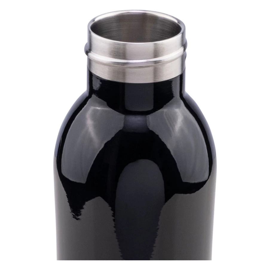 Термос с крышкой Bugatti Twin 500 мл, сталь нержавеющая, черный, п/к